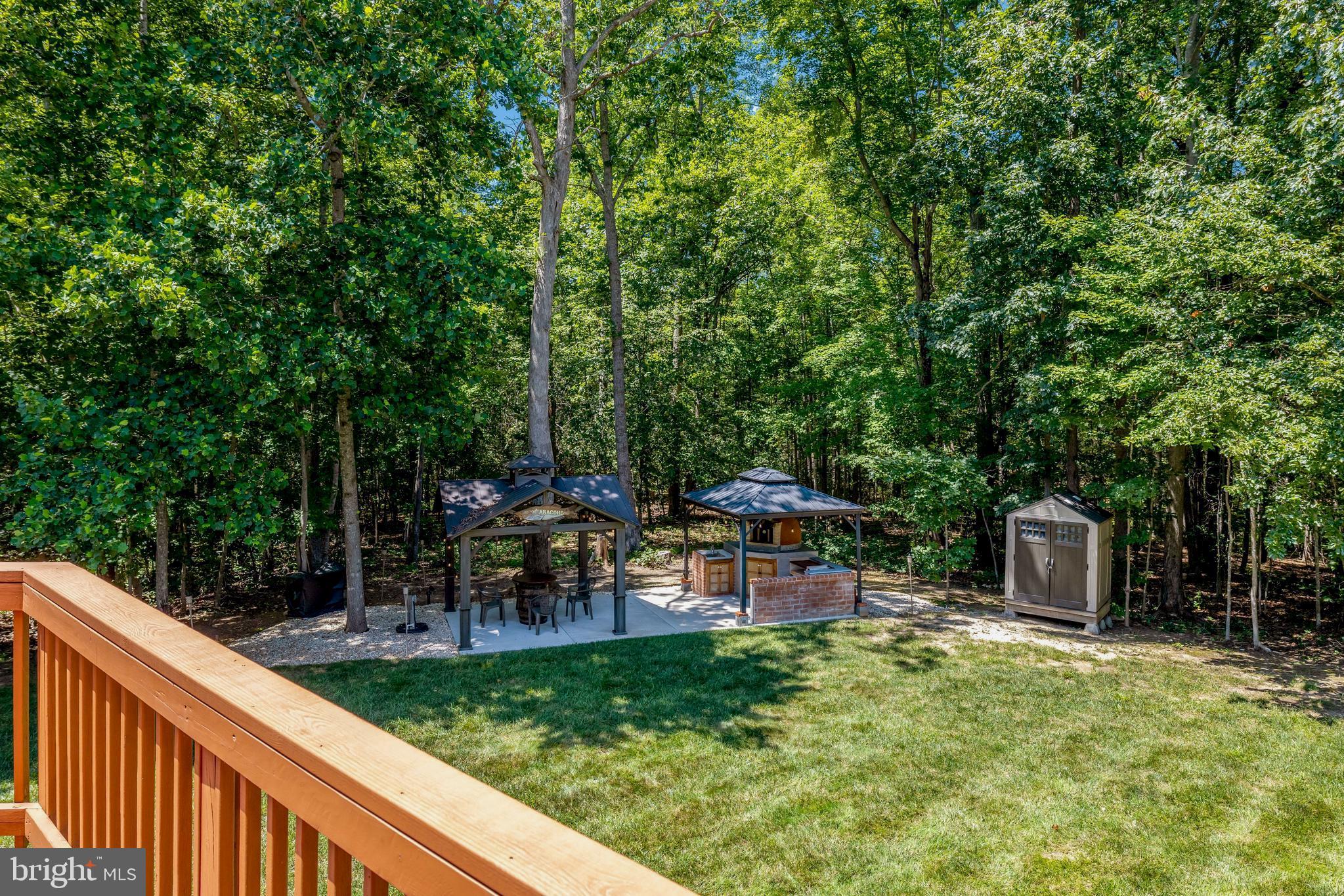 13650 Independence Ridge Nokesville, VA 20181 - Photo 67 of 98 Scenic Wooded Views from Upper Level Deck