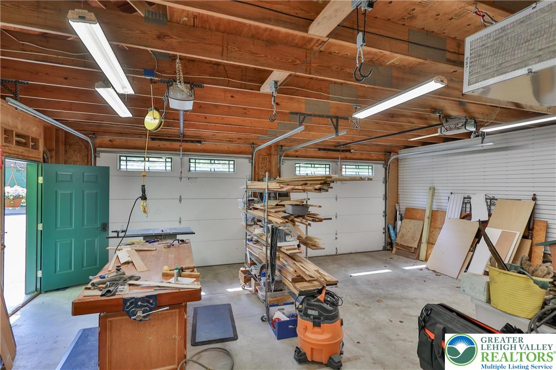 2159 Quarry Road Coopersburg, PA 18036 - Photo 56 of 79 Detached 2 bay heated garage with workshop area. Shop includes an air filtration system and vacuum. All other shop equipment is for sale but NOT included in the purchase price