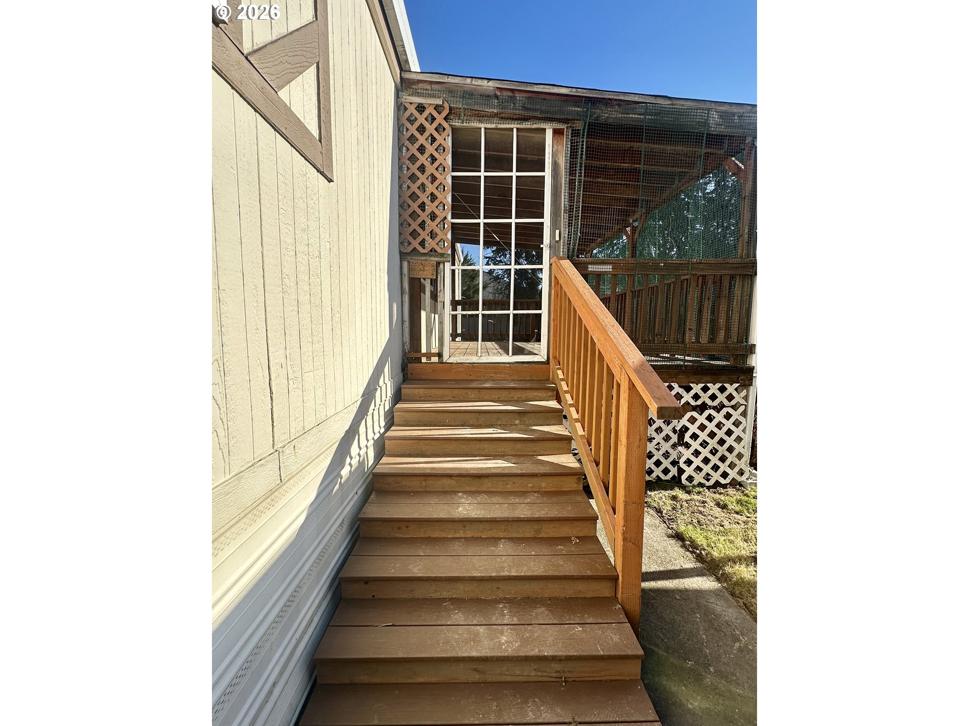 2009 Lewis River Road, Unit 17 Woodland, WA 98674 - Photo 11 of 32 a view of a stairs and an entrance