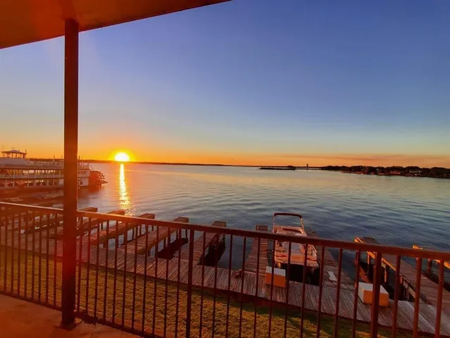 a view of a ocean from a balcony