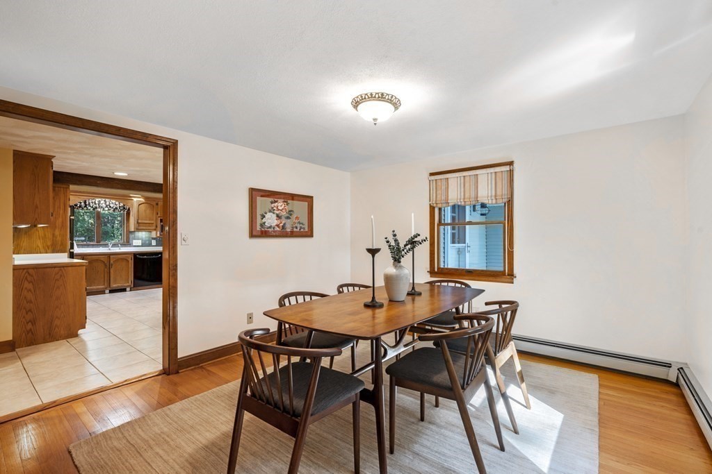 118 Herrick Road Boxford, MA 01921 - Photo 11 of 42 a dining room with furniture and wooden floor