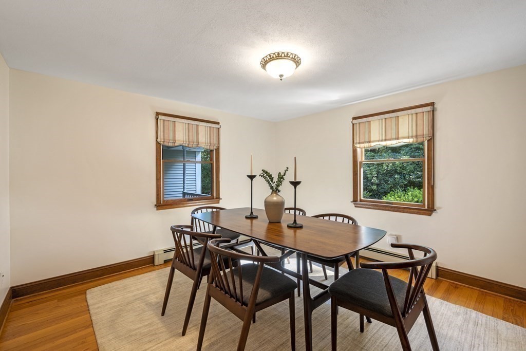 118 Herrick Road Boxford, MA 01921 - Photo 12 of 42 a dining room with furniture and window