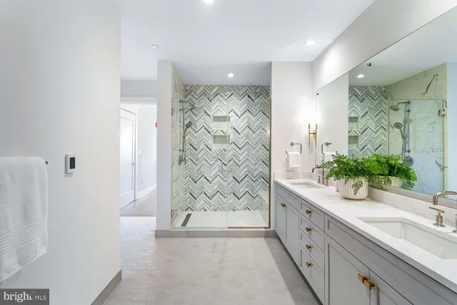 a workspace with furniture and lamp