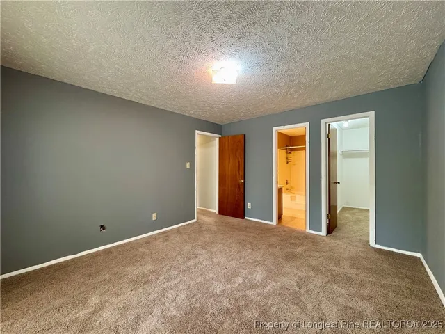 a view of a room with rack on the wall