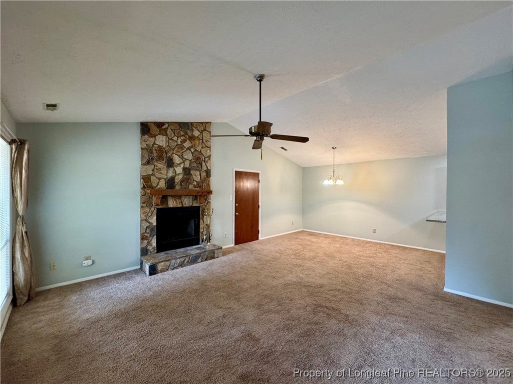 1899 Tryon Drive, Unit 8 Fayetteville, NC 28303 - Photo 7 of 21 a view of a livingroom with a fireplace