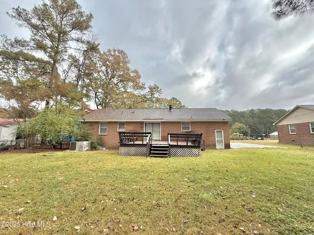 $184,500 | 124 Martin Sasser Drive, Rocky Mount, NC 27801