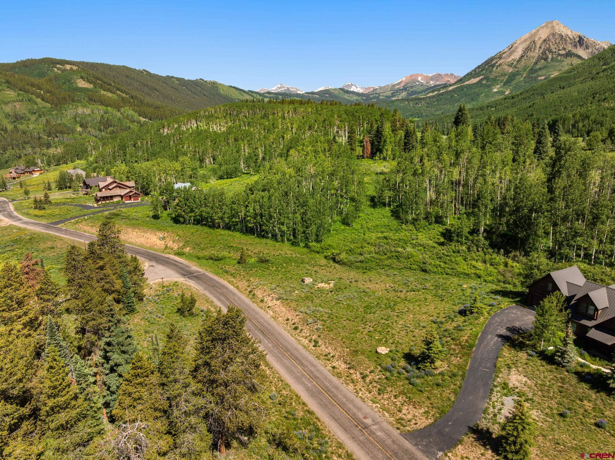 555 Meadow Drive Crested Butte, CO 81224 - Photo 15 of 24 a view of a lush green hillside and houses