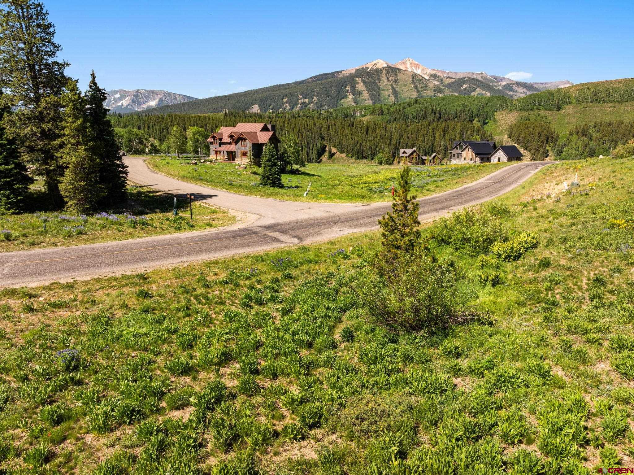 555 Meadow Drive Crested Butte, CO 81224 - Photo 5 of 24 a view of a town with mountains in the background