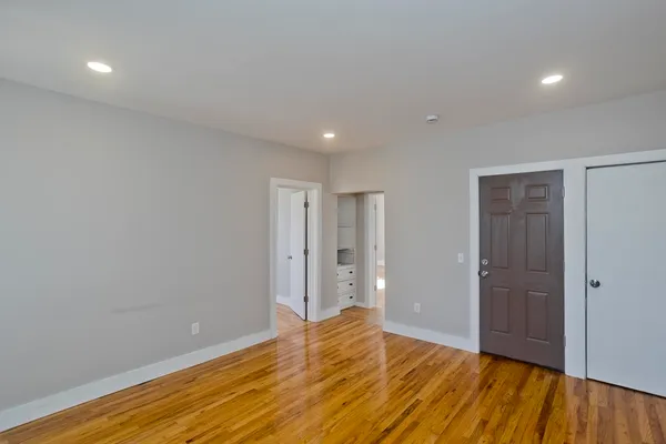 a view of empty room