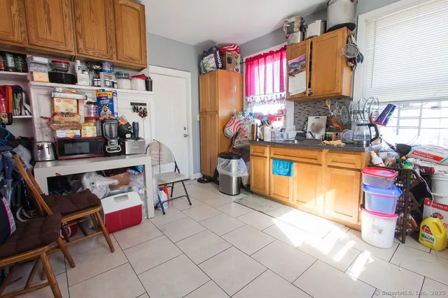 a room with storage and utility