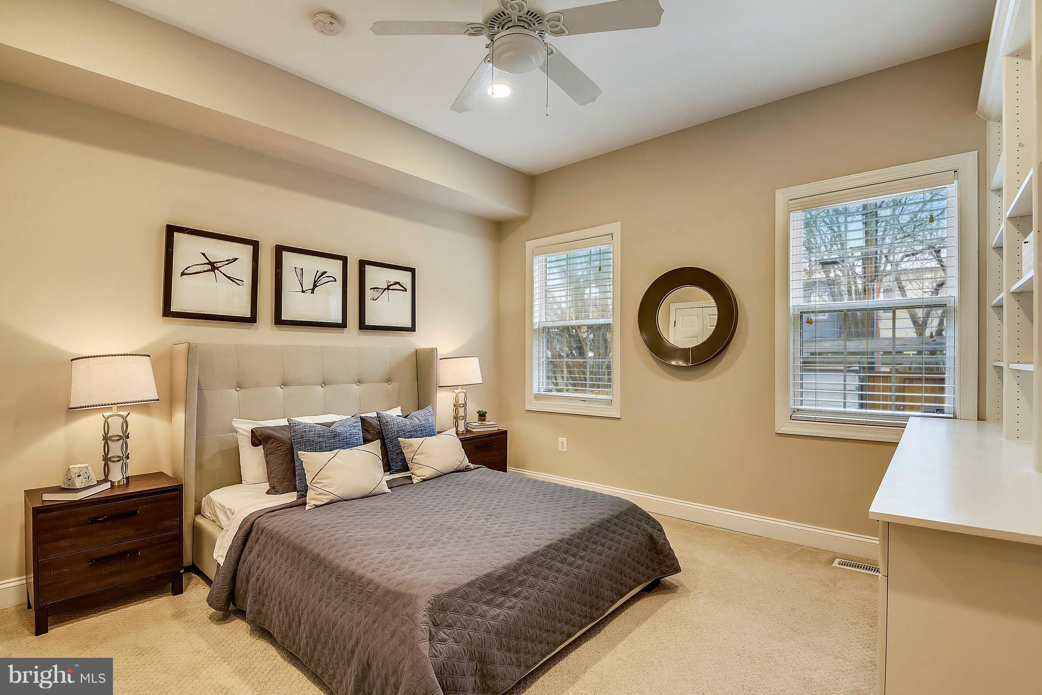 1634 6th Street Northwest, Unit 1 Washington, DC 20001 - Photo 12 of 36 Master Bedroom-at rear with 2 customized closets