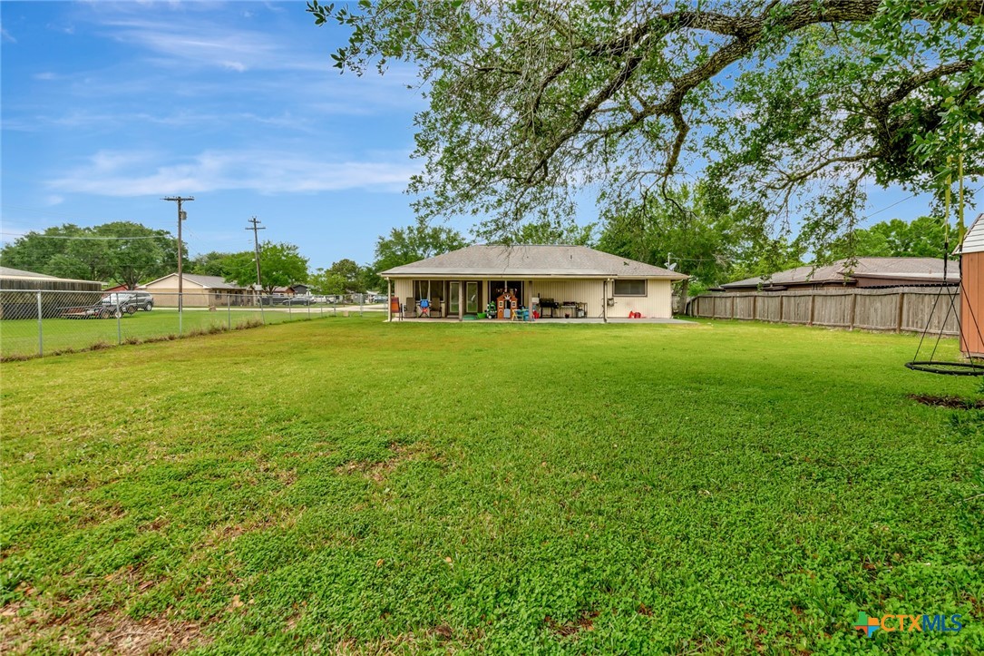 401 Viking Street Victoria, TX 77905 - Photo 19 of 20 a view of a house with a yard