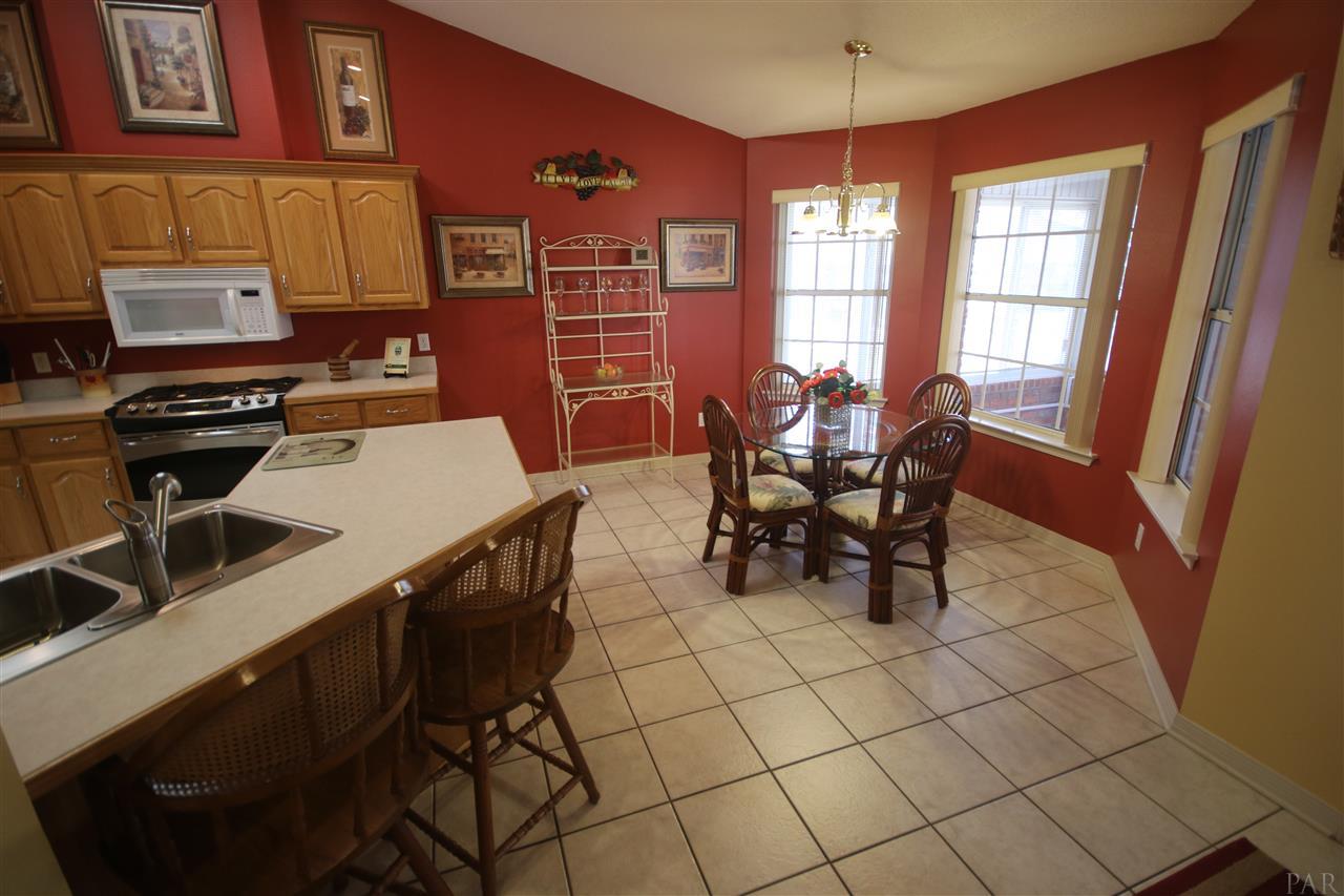 5337 Morgan Ridge Drive Milton, FL 32570 - Photo 14 of 50 bay windows. Additional seating at breakfast bar!
