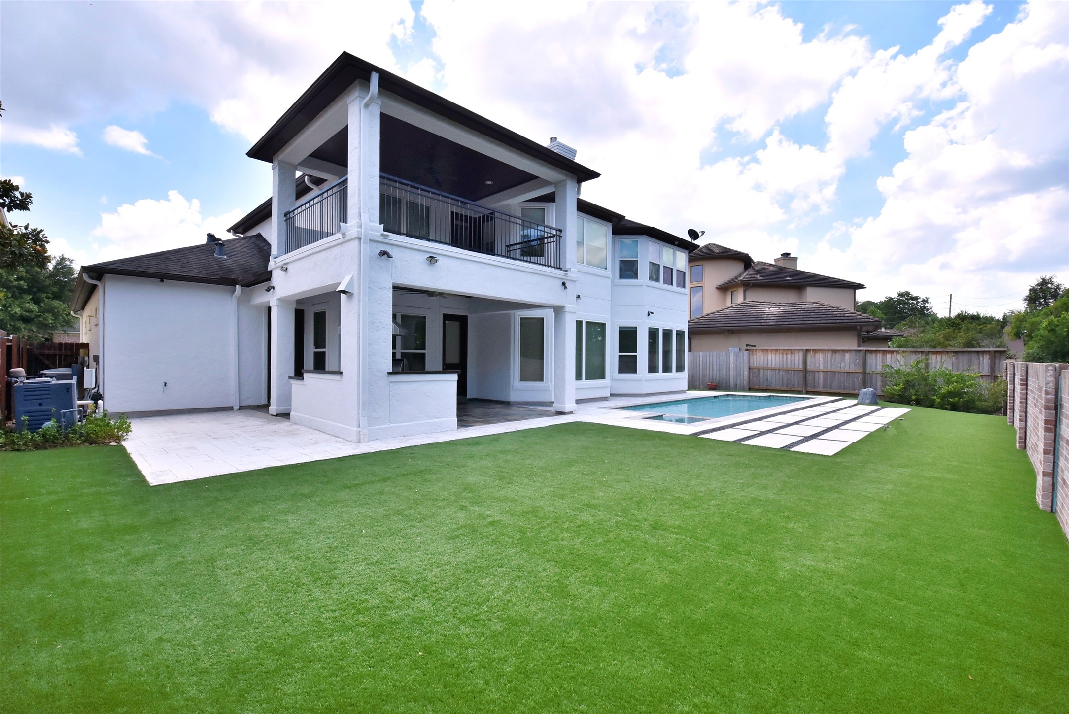 2014 Split Branch Court Houston, TX 77077 - Photo 37 of 47 a front view of a house with a garden