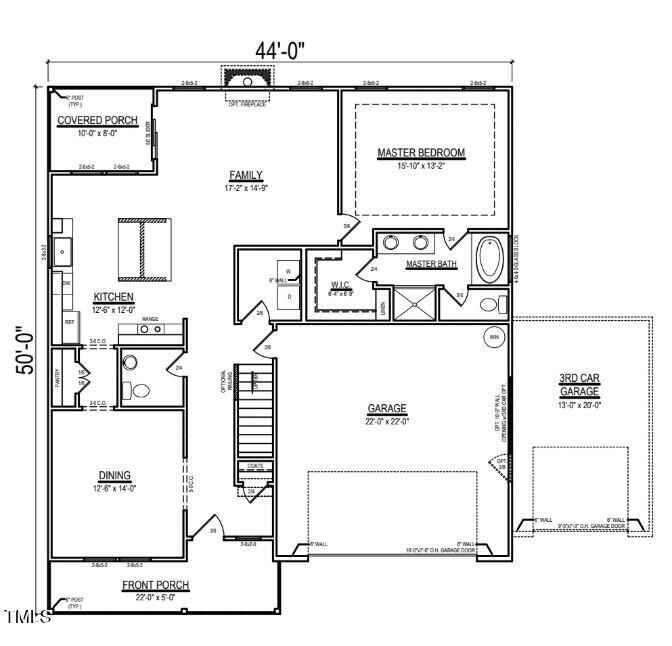 941 Rhum Drive Fayetteville, NC 28311 - Photo 3 of 4 Kingston with 3 Stall -First-Floor