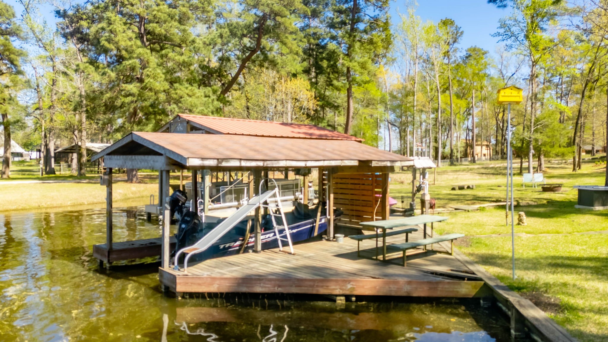 160 Dailey Road Crockett, TX 75835 - Photo 38 of 40 a view of a swimming pool with a patio