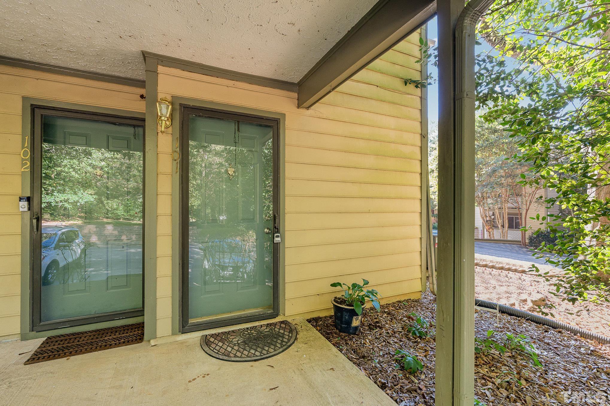 101 Autumn Chase Drive Raleigh, NC 27613 - Photo 2 of 18 a view of a door front of a house