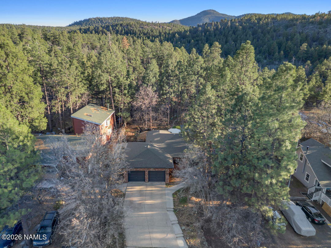 1005 Park Way Williams, AZ 86046 - Photo 5 of 45 a view of a city with lush green forest