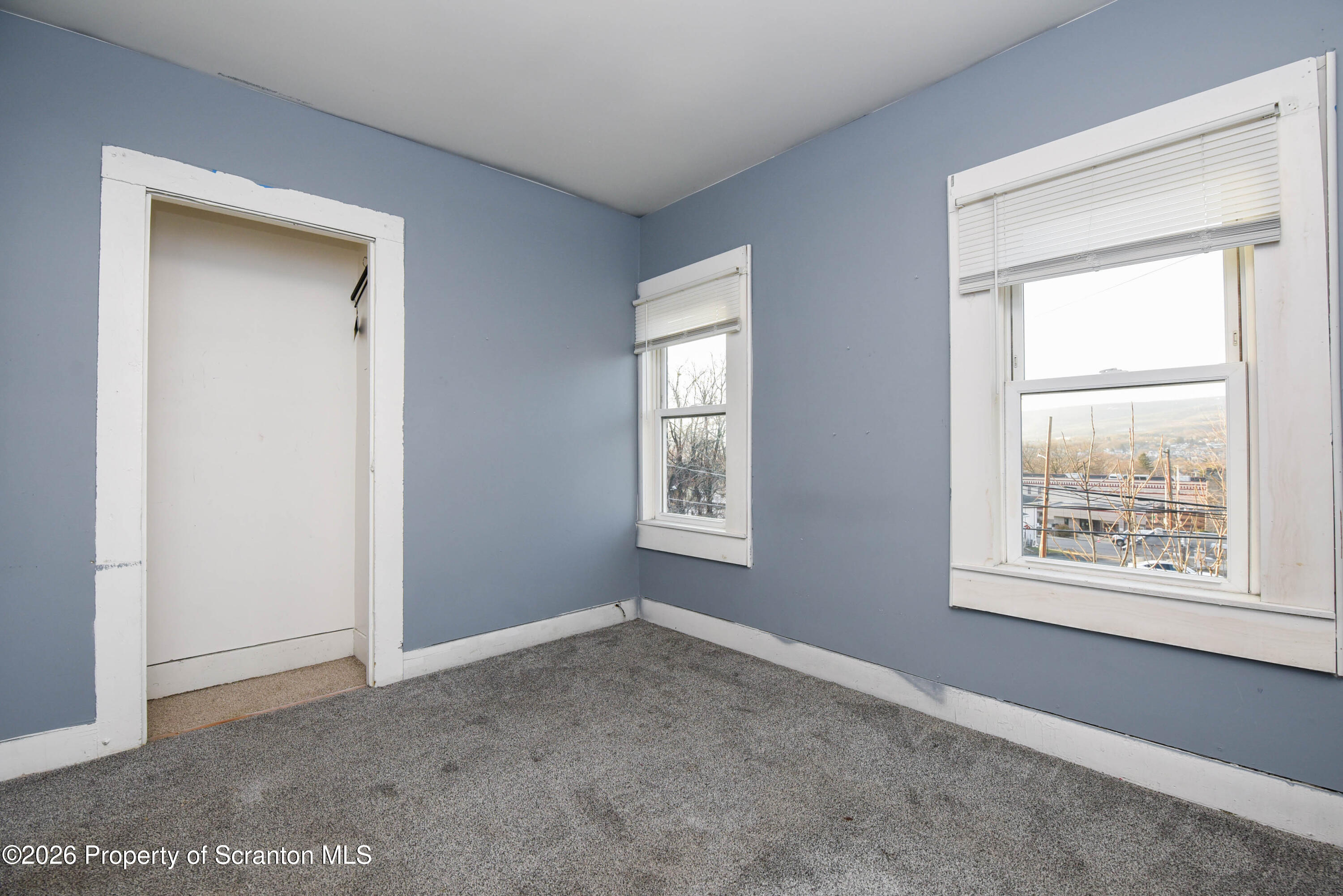 2 Ferguson Place Dunmore, PA 18509 - Photo 24 of 33 a big room with windows and closet