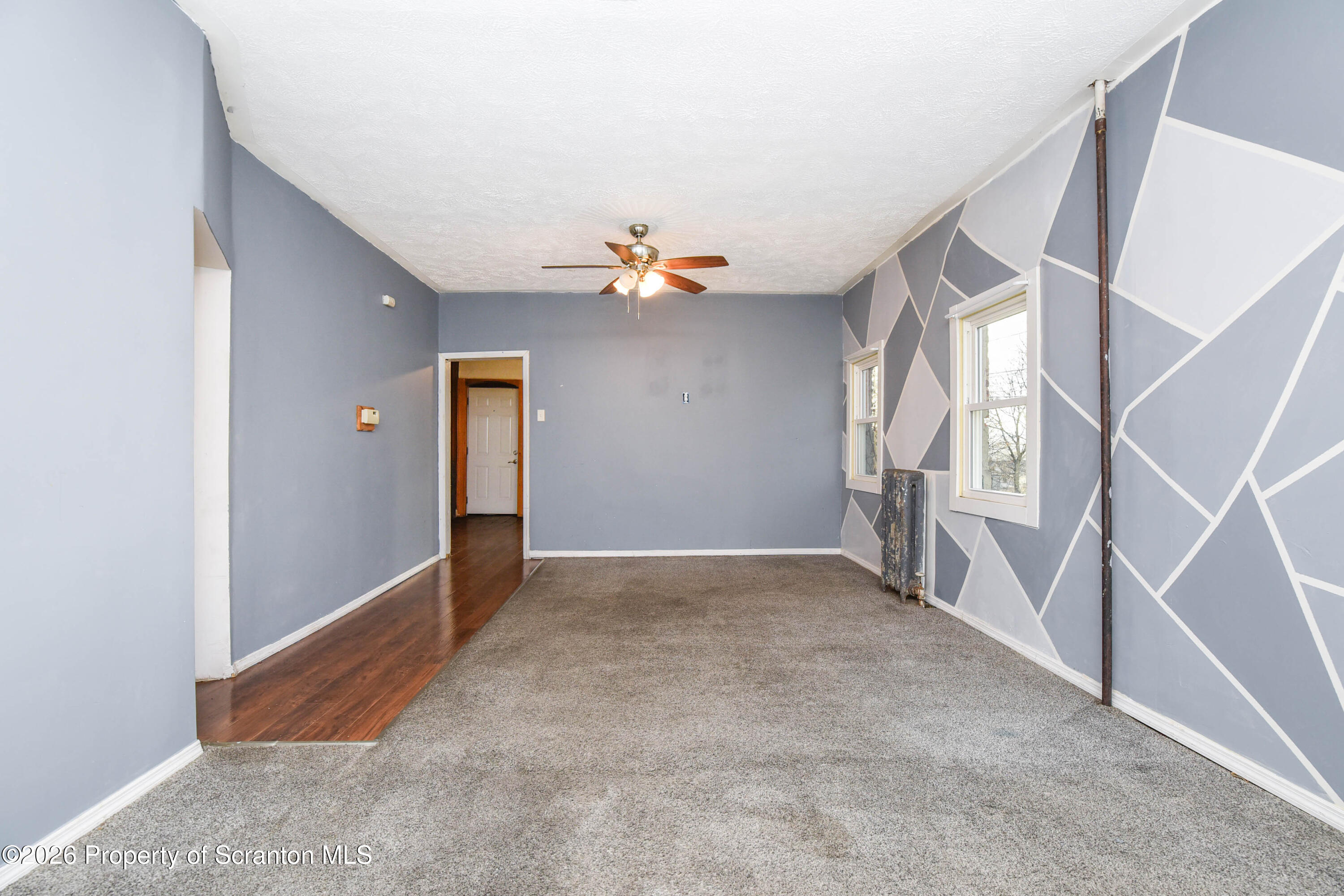 2 Ferguson Place Dunmore, PA 18509 - Photo 5 of 33 a view of an empty room with a window