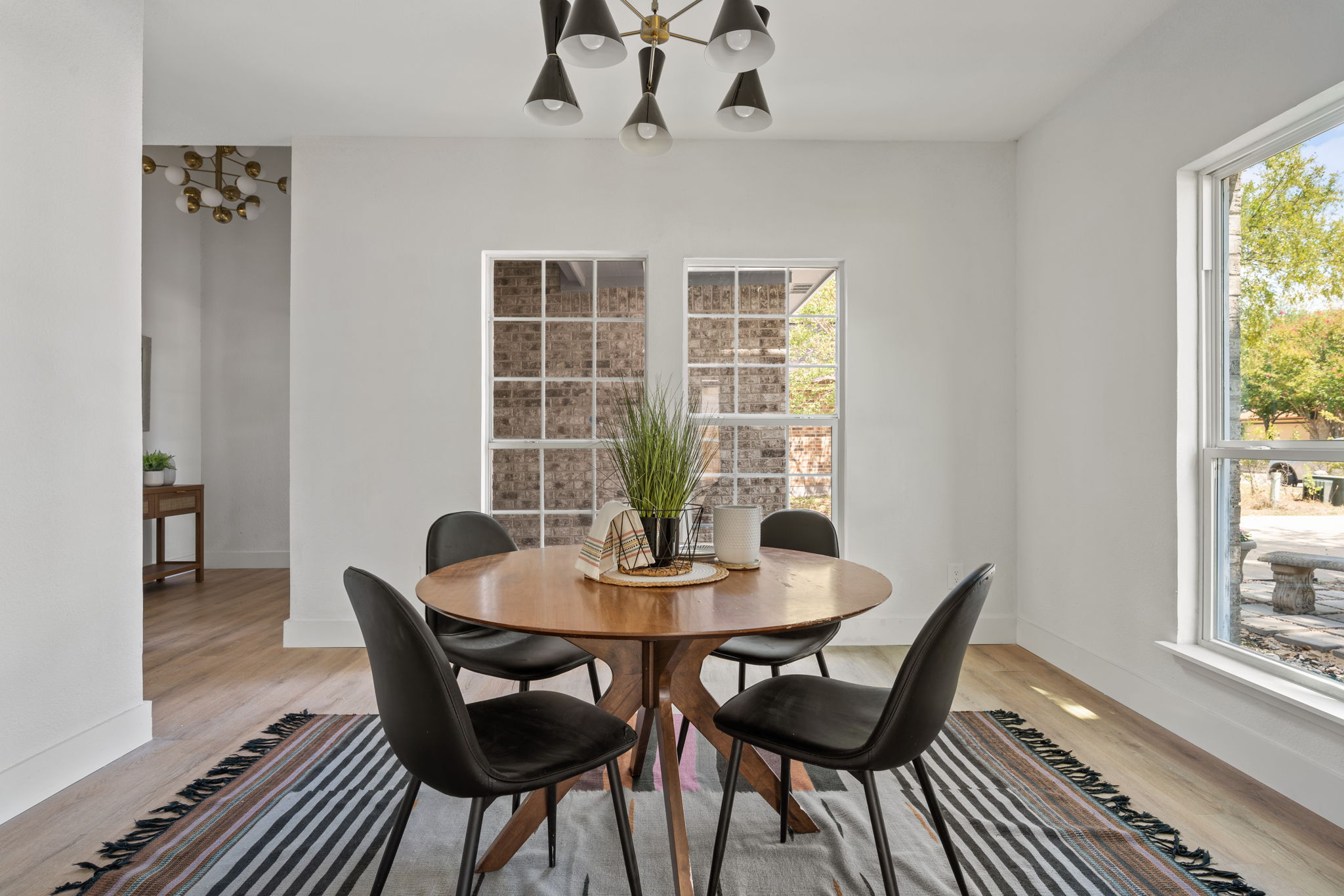 11604 Loweswater Lane Austin, TX 78754 - Photo 15 of 34 a view of a dining room with furniture window and outside view