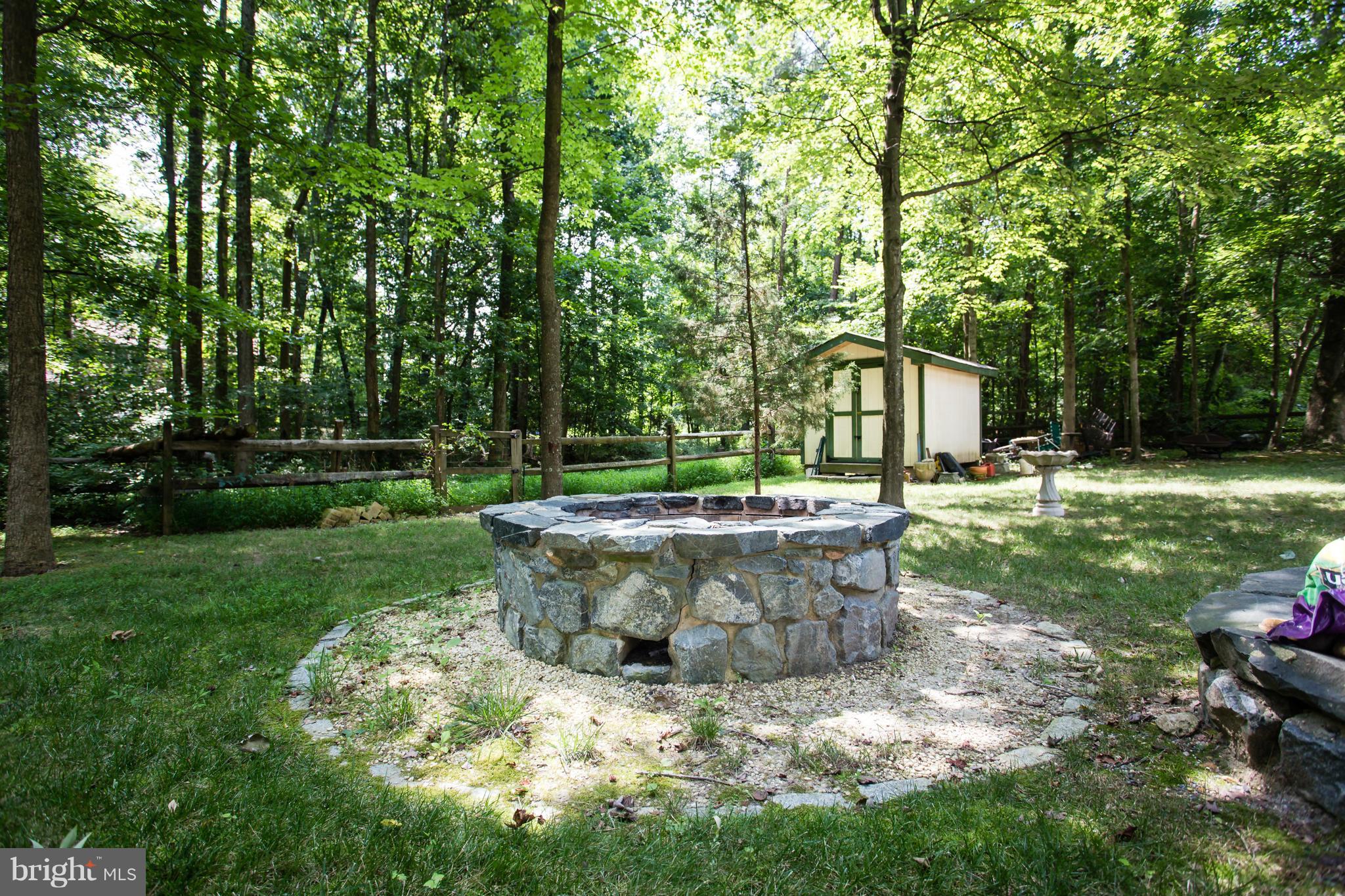 150 Choptank Road Stafford, VA 22556 - Photo 24 of 30 Fire Pit and Storage Shed
