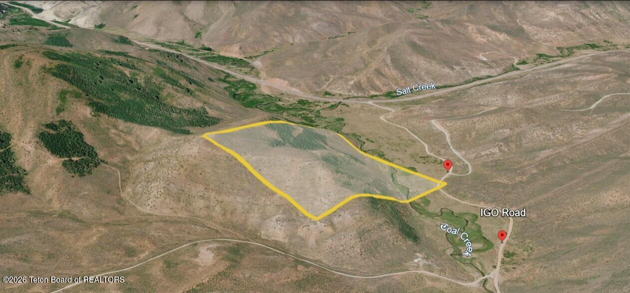 365 IGO Road Cokeville, WY 83114 - Photo 10 of 11 Earth Approx Border
