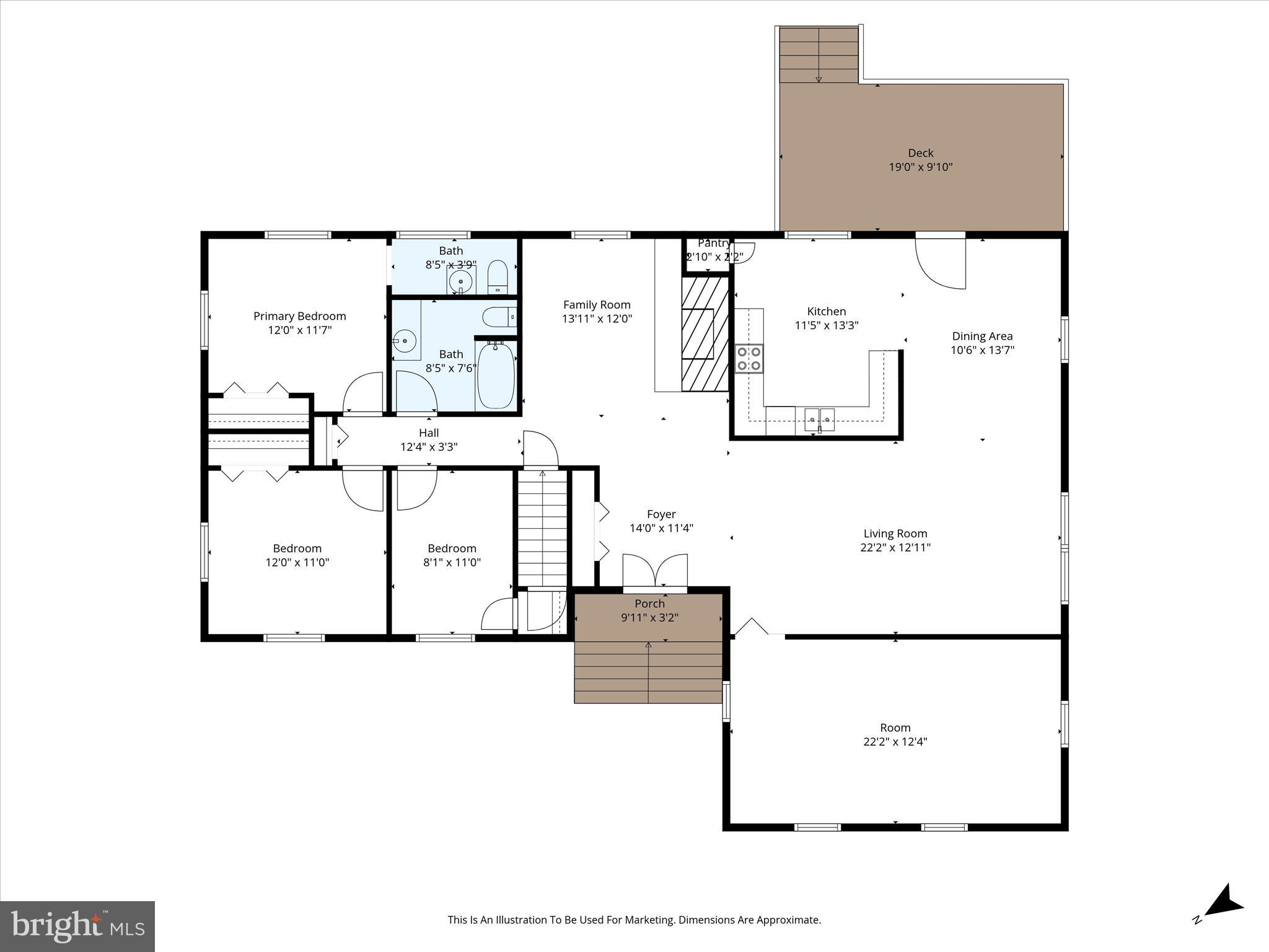 2879 Christian Church Road High View, WV 26808 - Photo 104 of 106 Floorplan