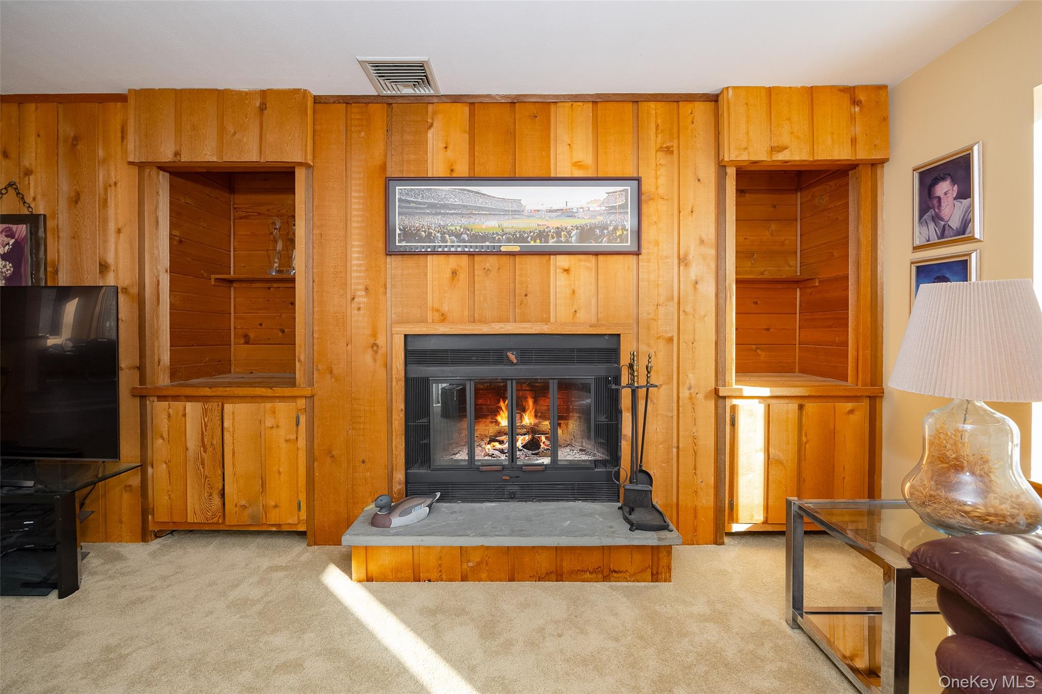 5 Chestnut Ridge Road Poughkeepsie, NY 12603 - Photo 11 of 39 a living room with furniture and a fireplace