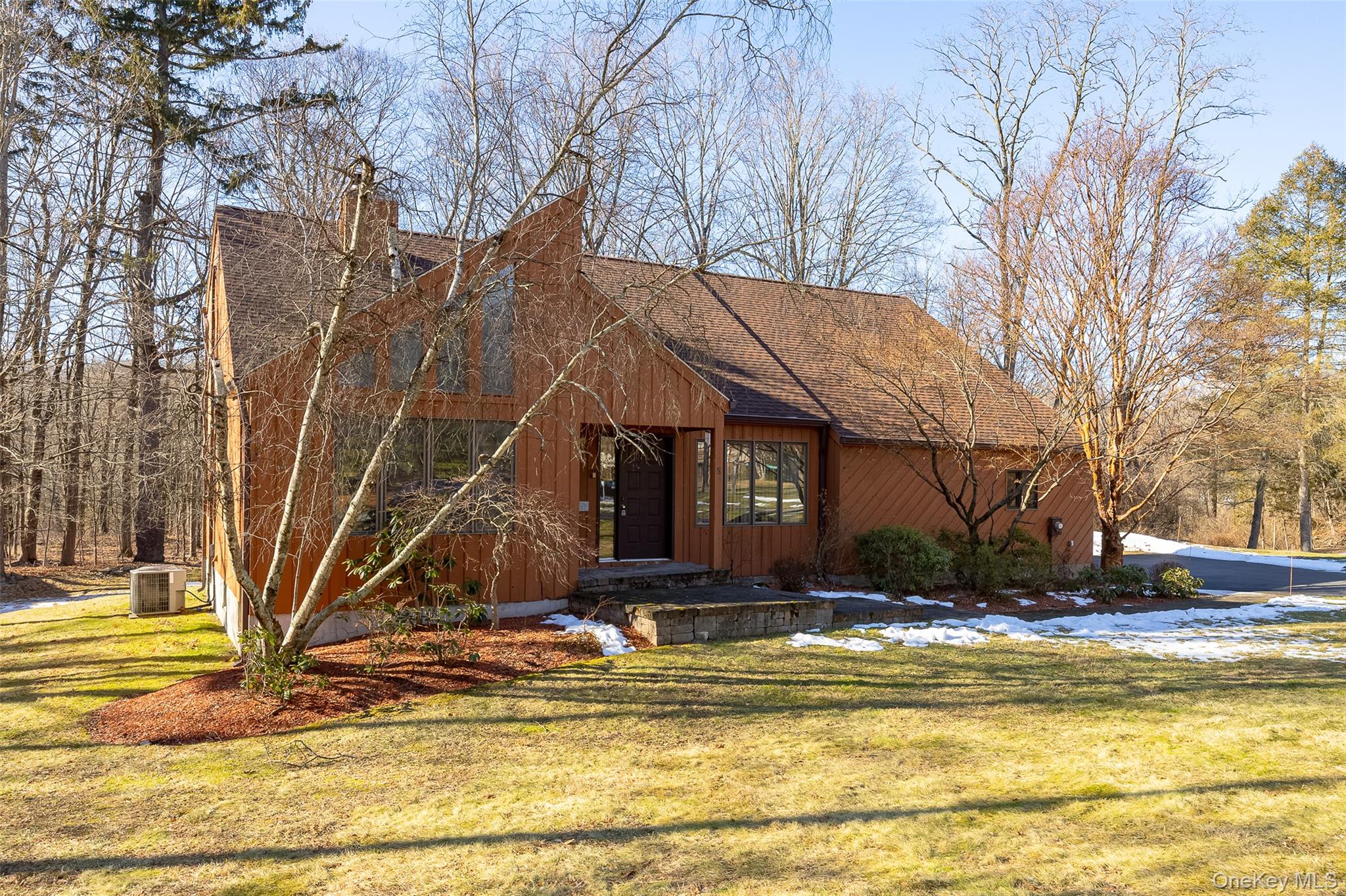 5 Chestnut Ridge Road Poughkeepsie, NY 12603 - Photo 34 of 39 a view of a house with a yard covered with snow