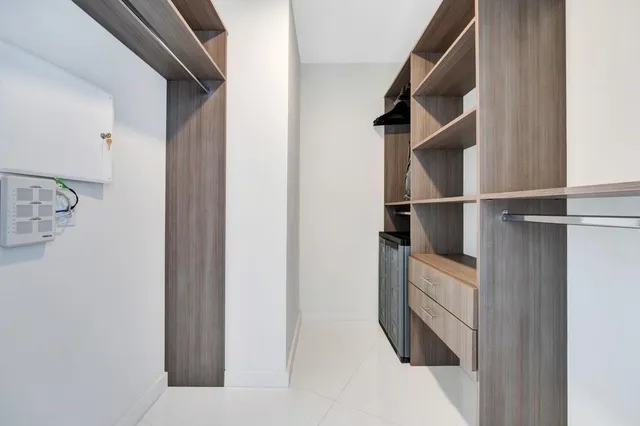 a view of walk in closet