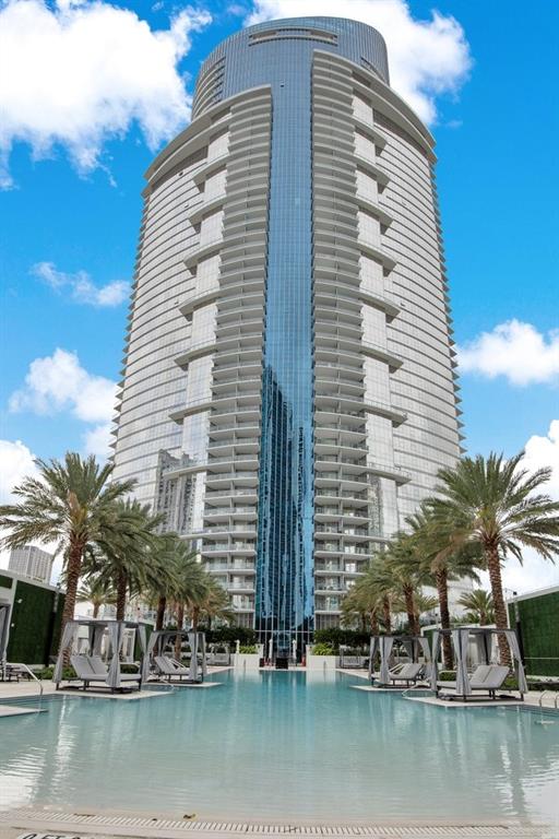 851 Northeast 1st Avenue, Unit 2202 Miami, FL 33132 - Photo 42 of 56 a view of house with lake view