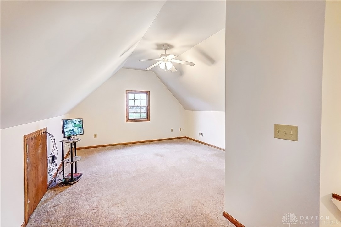 1540 Jasper Road Xenia, OH 45385 - Photo 42 of 91 This spacious attic offers potential for a versatile living area with abundant natural light.