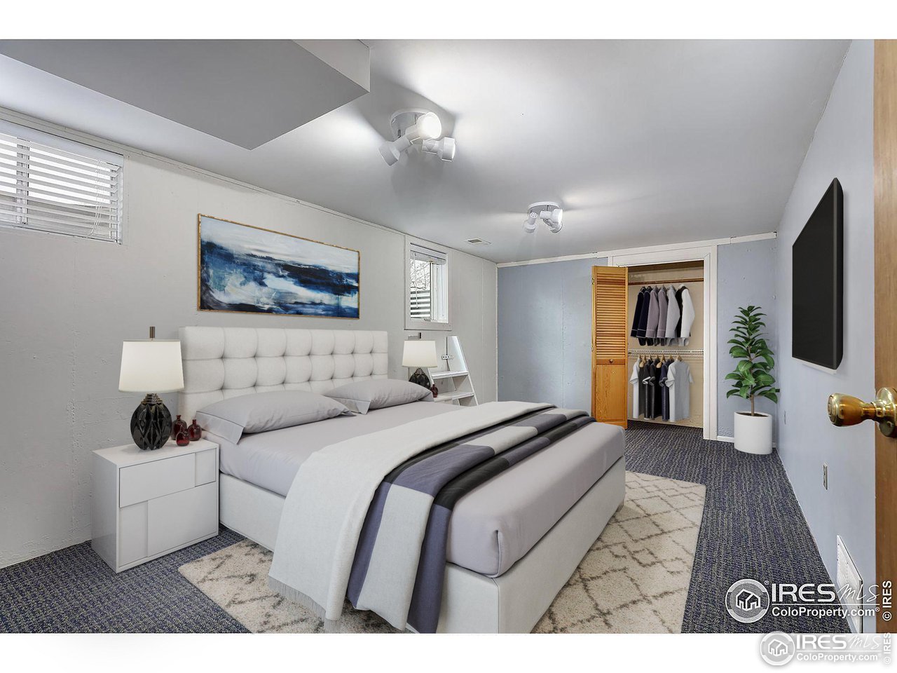 720 Mohawk Drive Boulder, CO 80303 - Photo 16 of 39 Lower level bedroom 1