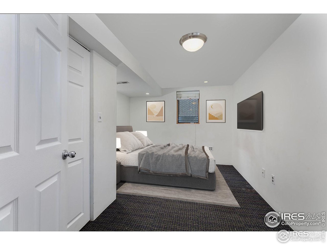 720 Mohawk Drive Boulder, CO 80303 - Photo 17 of 39 Lower level bedroom 2