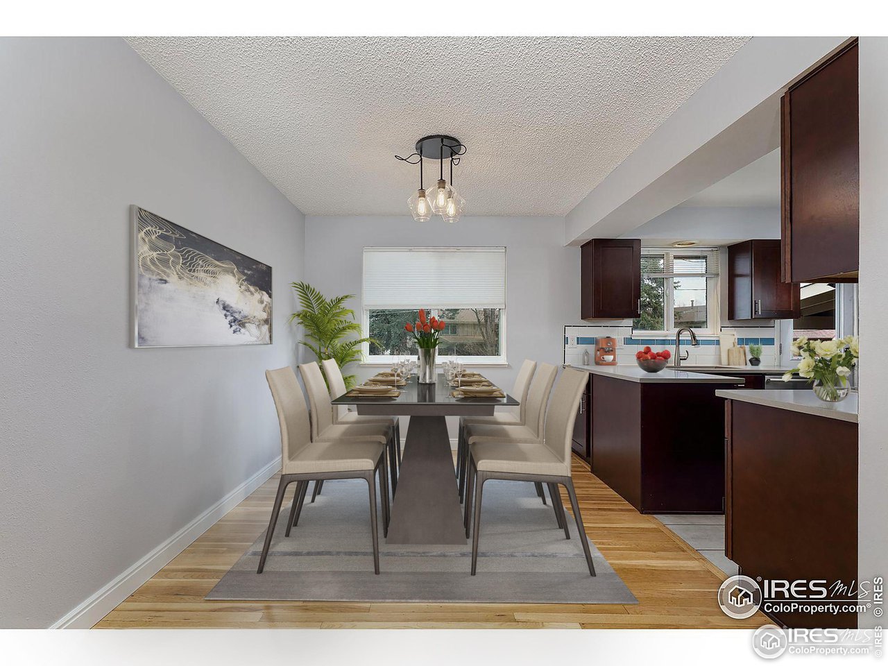 720 Mohawk Drive Boulder, CO 80303 - Photo 4 of 39 Dining open to kitchen and living room