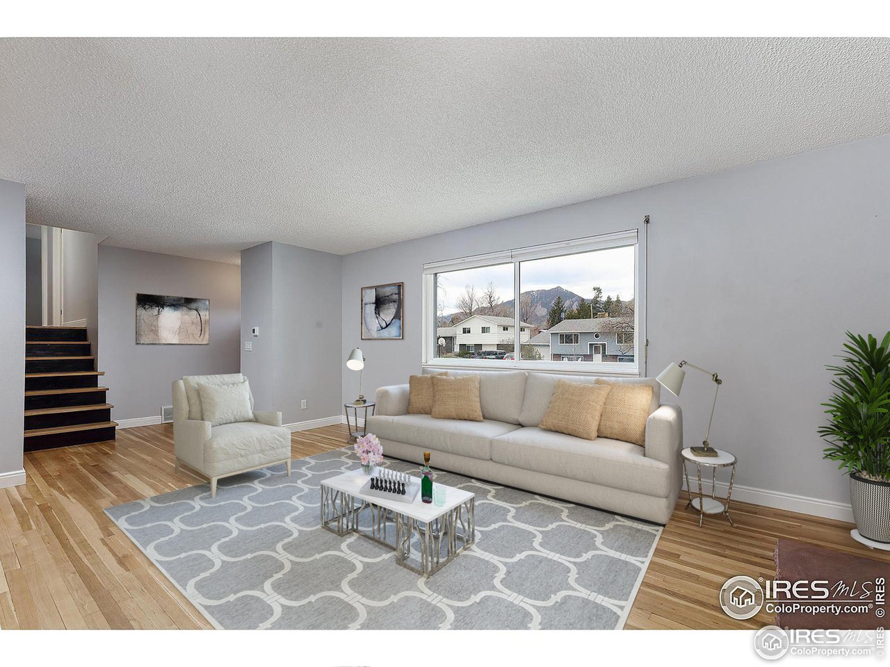 720 Mohawk Drive Boulder, CO 80303 - Photo 5 of 39 Virtually staged living room