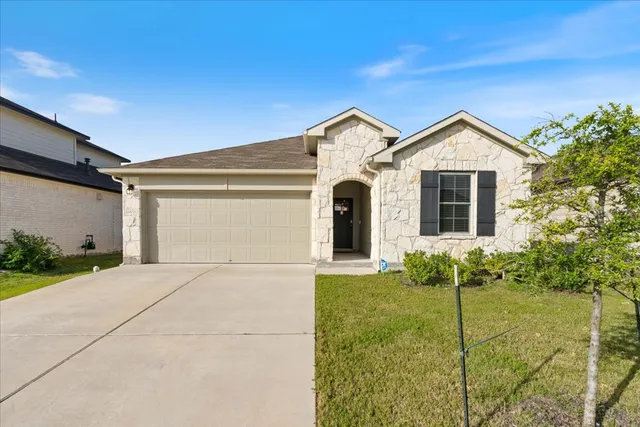 a view of house and garden