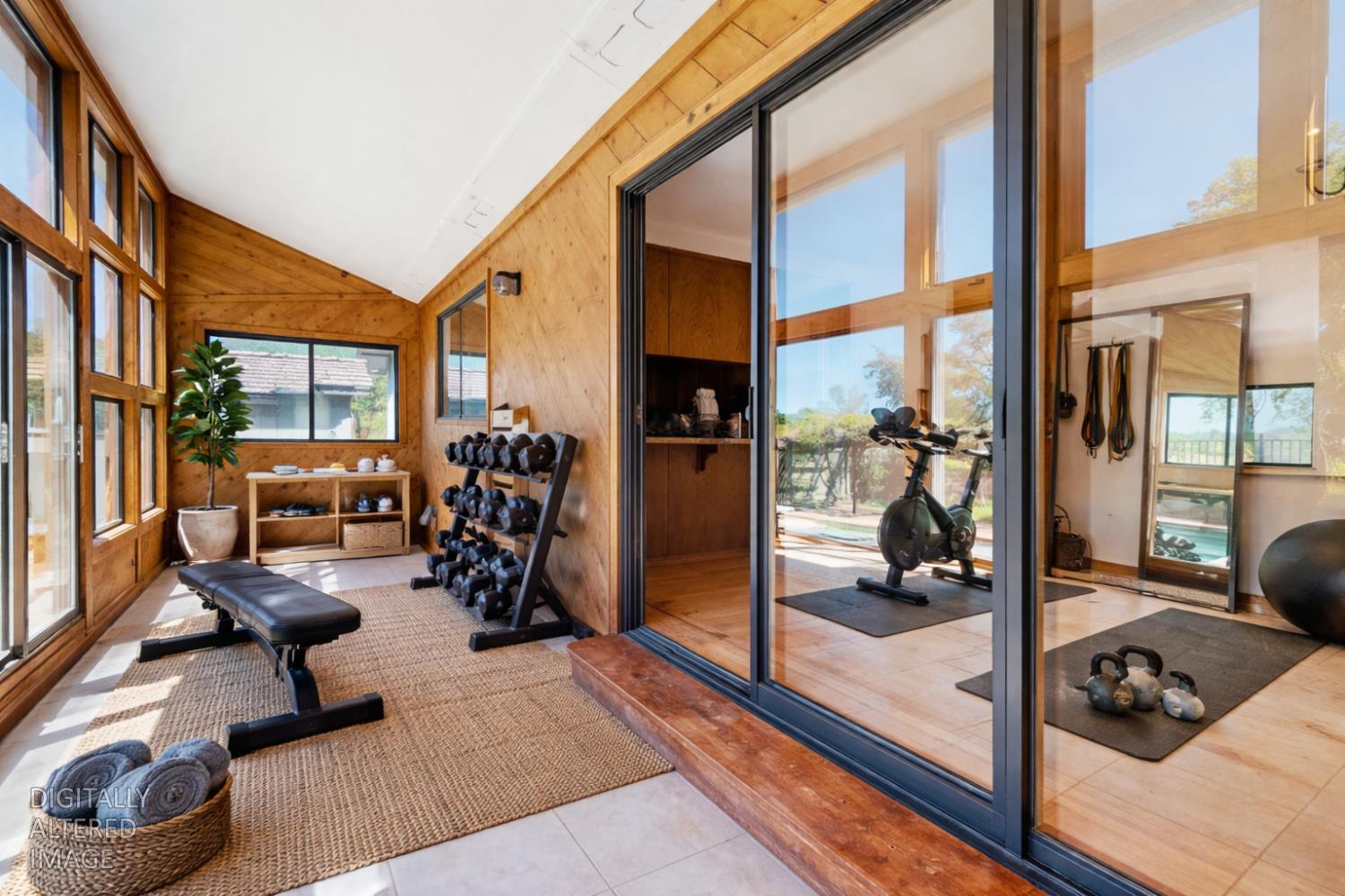 22801 Hidden Ranch Road Auburn, CA 95602 - Photo 29 of 94 a view of a livingroom with furniture and floor to ceiling window