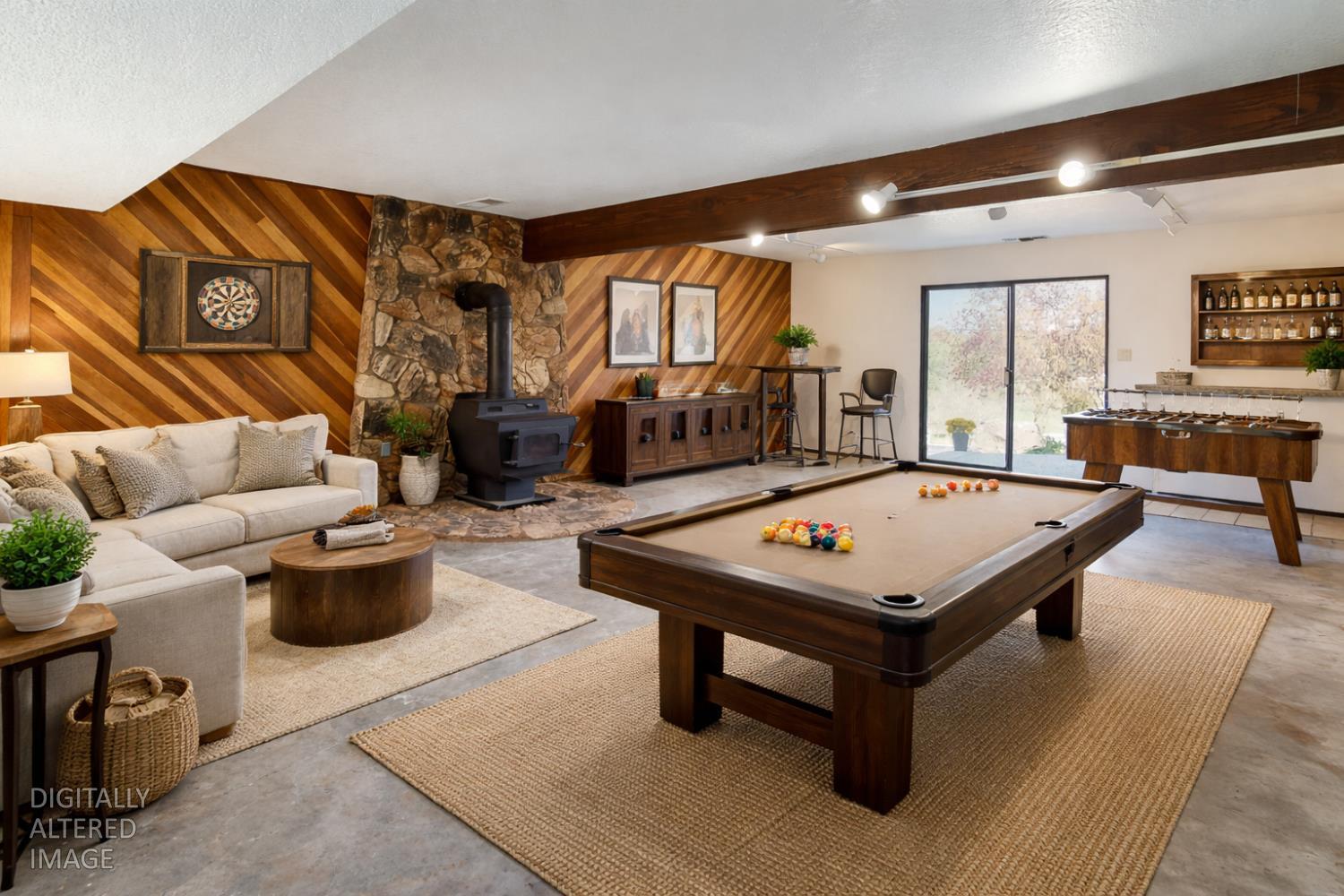 22801 Hidden Ranch Road Auburn, CA 95602 - Photo 43 of 94 a living room with patio furniture and a large window