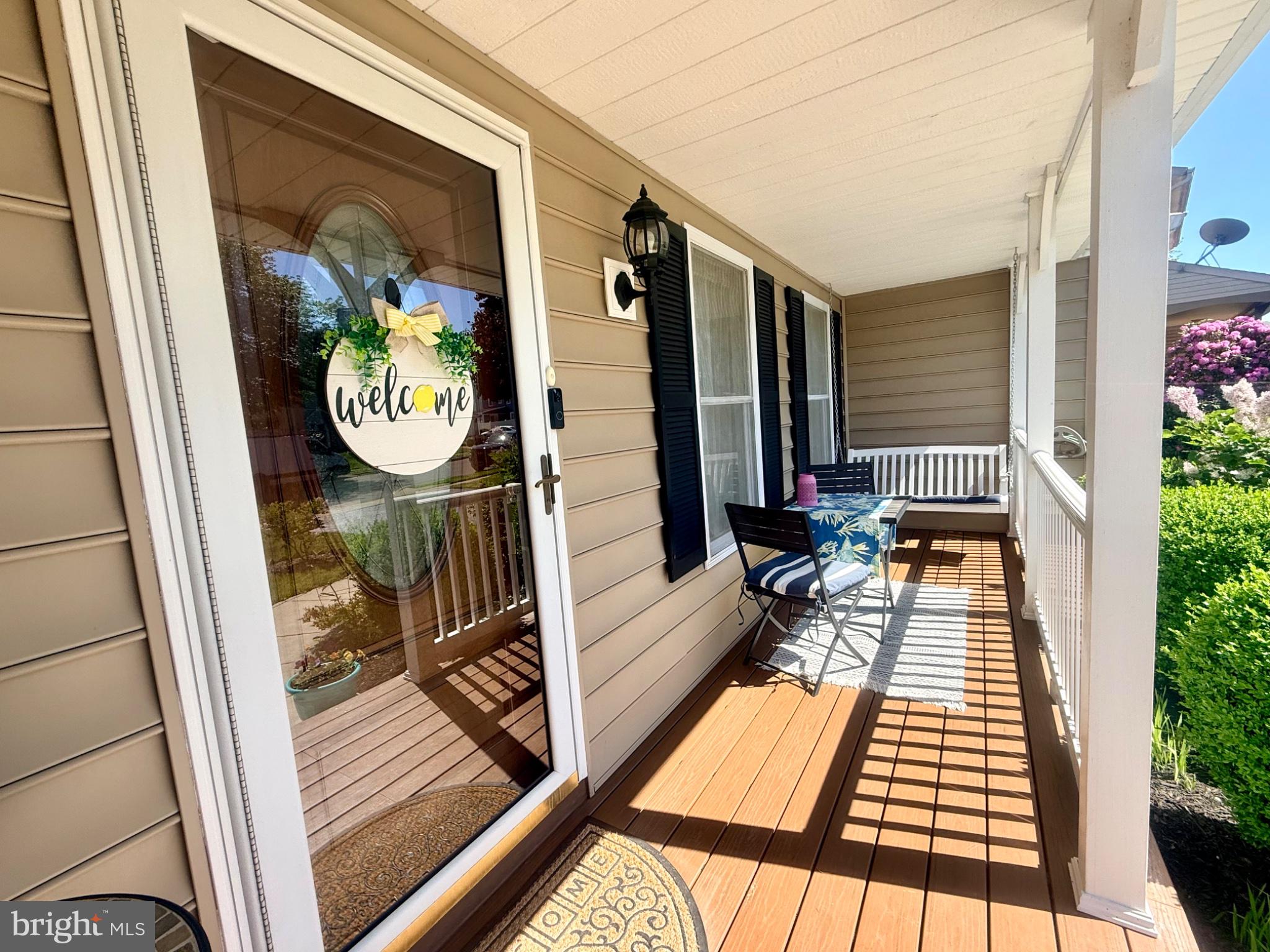501 Stanford Road Fairless Hills, PA 19030 - Photo 5 of 87 Charming porch with a warm welcome.