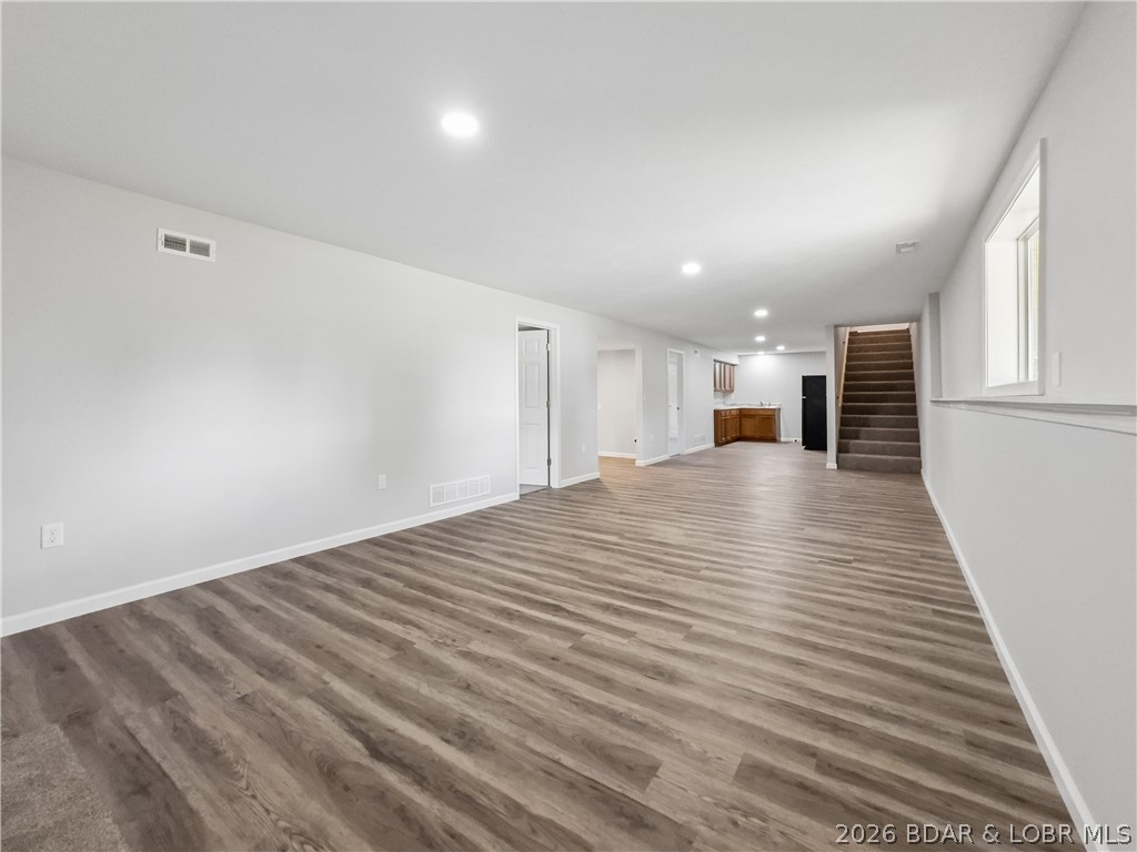 324 3rd Street Camdenton, MO 65020 - Photo 29 of 52 Lower level great room/living room/game room, kitc