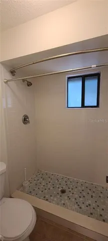 a bathroom with a toilet