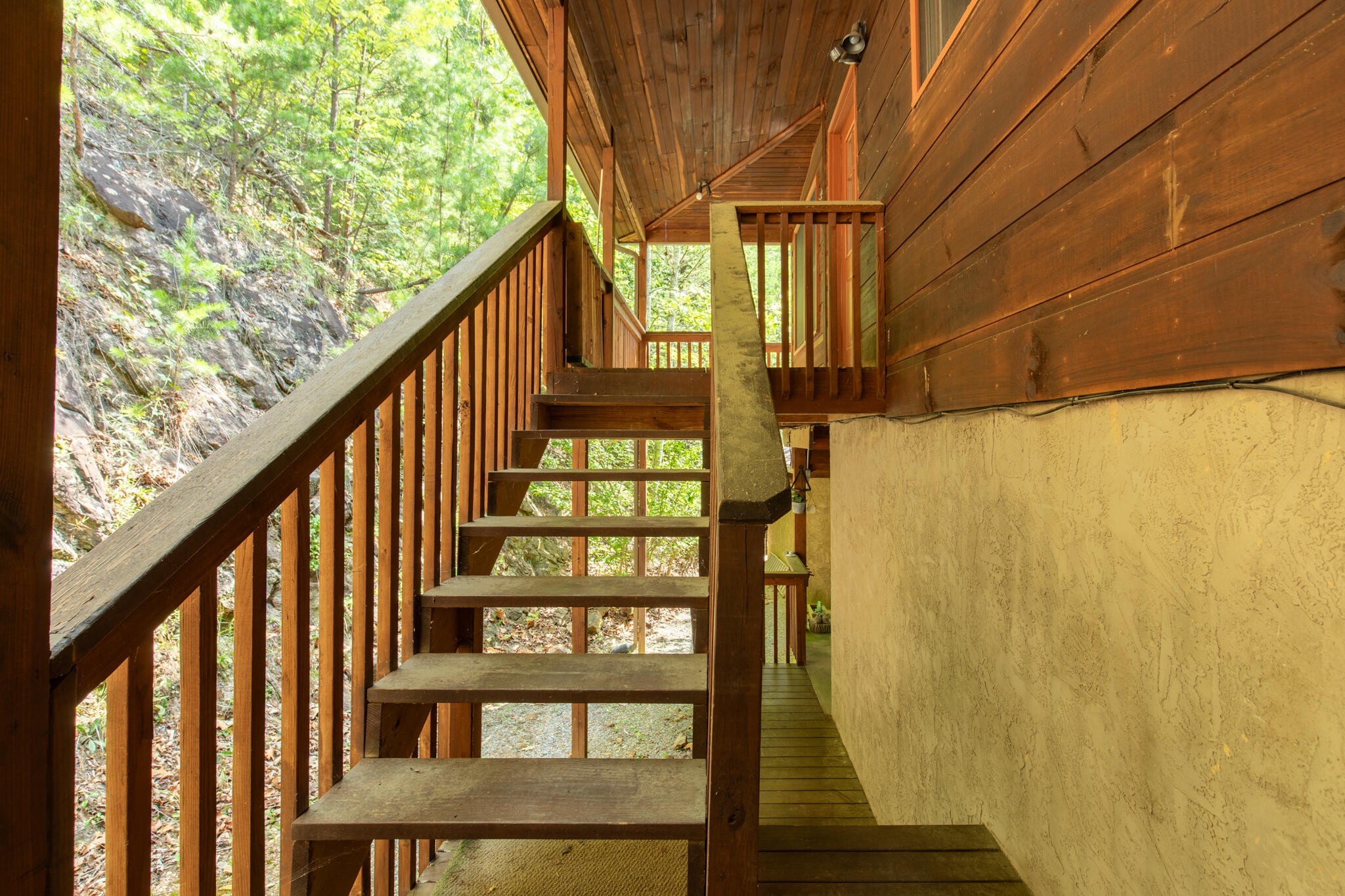 1724 Red Fox Ridge Way Sevierville, TN 37862 - Photo 44 of 59 a view of balcony with wooden floor and door