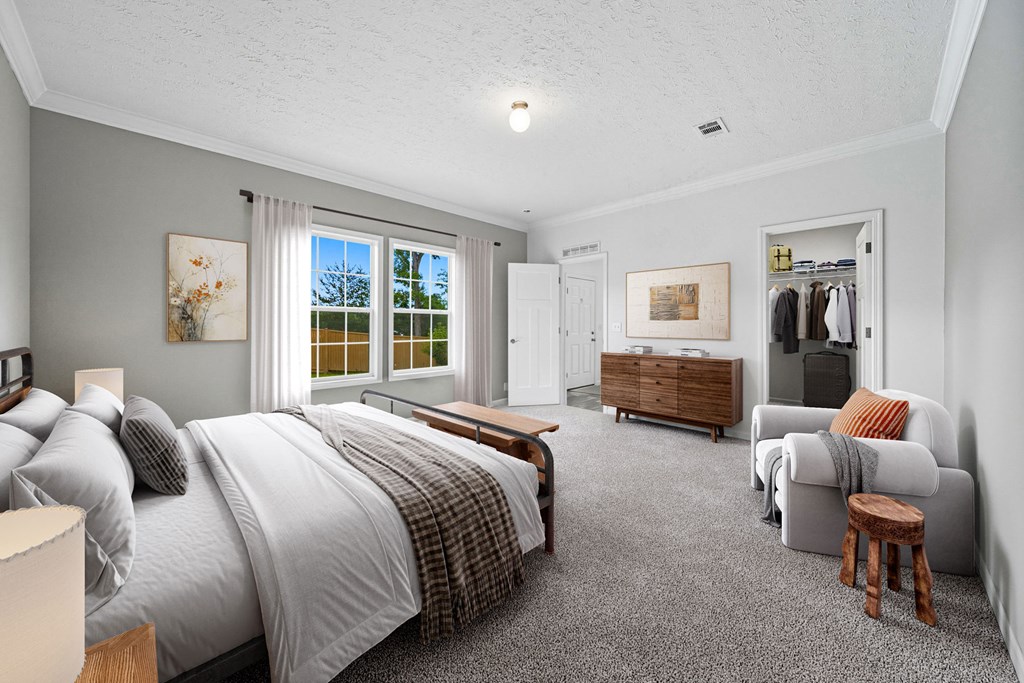 155 Linda Lane Murphy, NC 28906 - Photo 12 of 12 a bedroom with bed and wooden floor