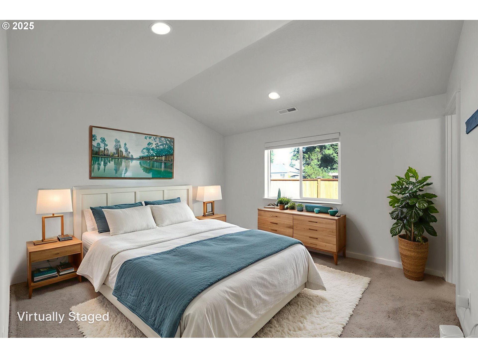 463 35th Street Springfield, OR 97478 - Photo 24 of 41 a bedroom with a bed and a large window
