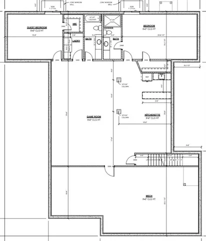 a view of a hardwood area