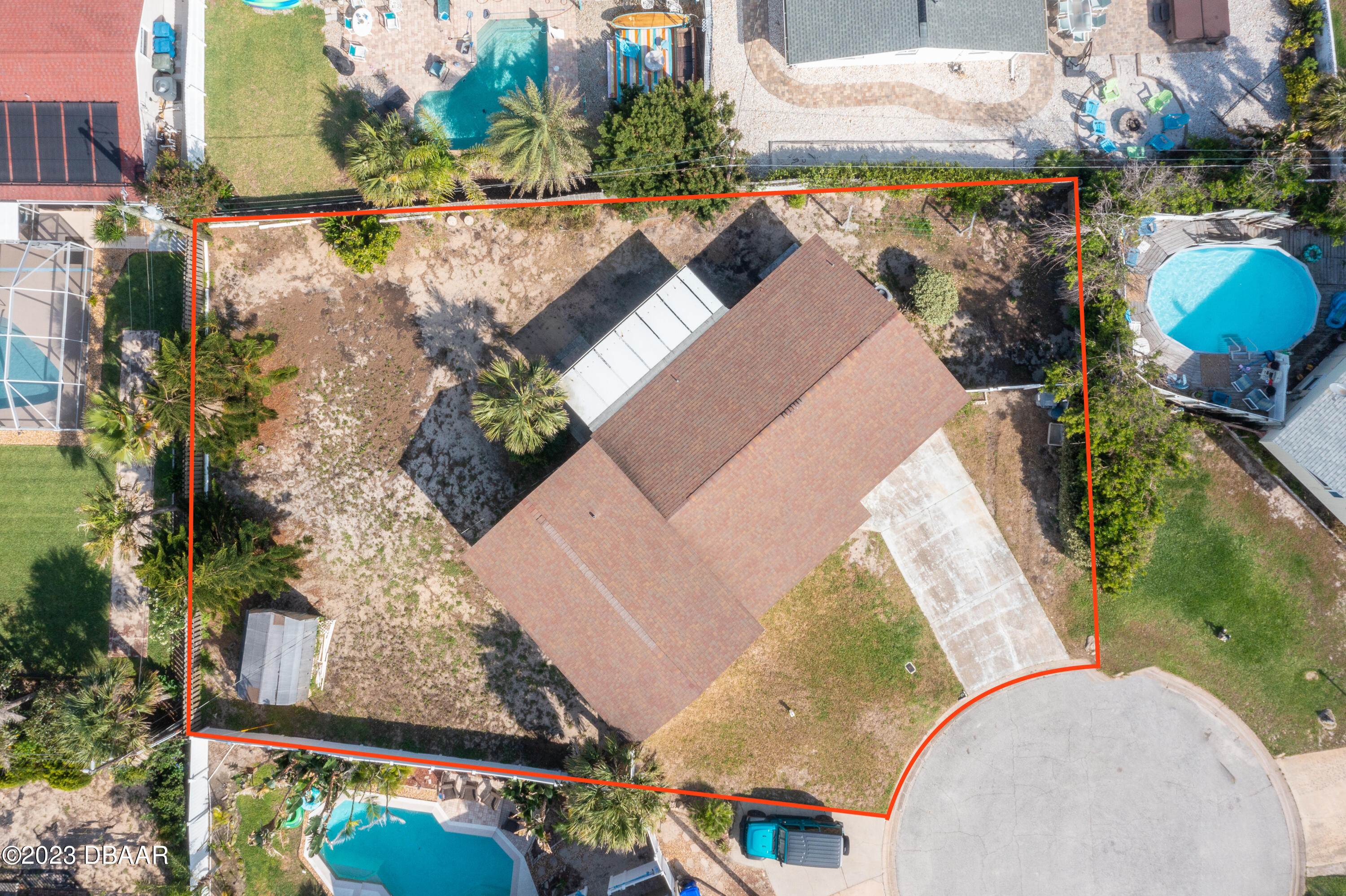 4 Emerald Isle Circle Ormond Beach, FL 32176 - Photo 18 of 21 property boundary