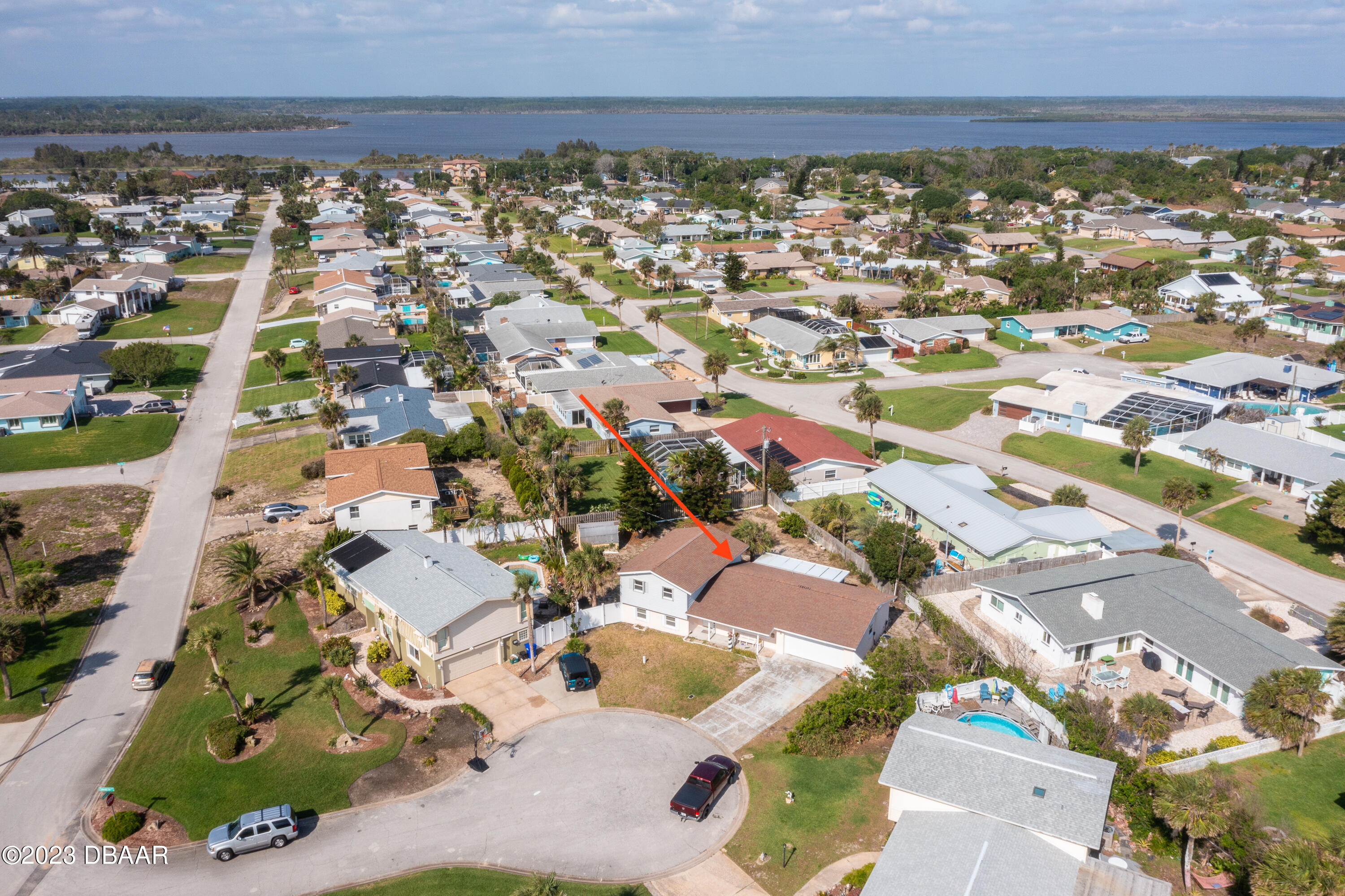 4 Emerald Isle Circle Ormond Beach, FL 32176 - Photo 20 of 21 view to intracoastal