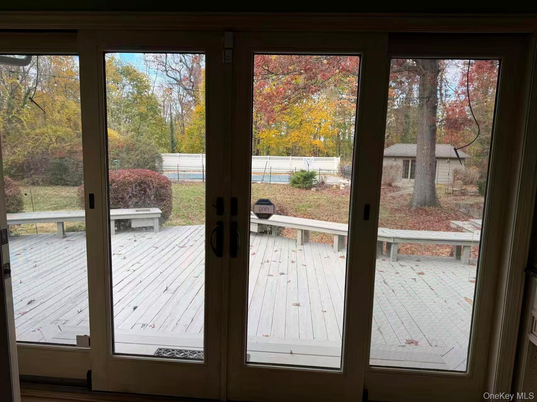 4 Norgate Road Glen Head, NY 11545 - Photo 24 of 25 a view of a glass door with a from a window